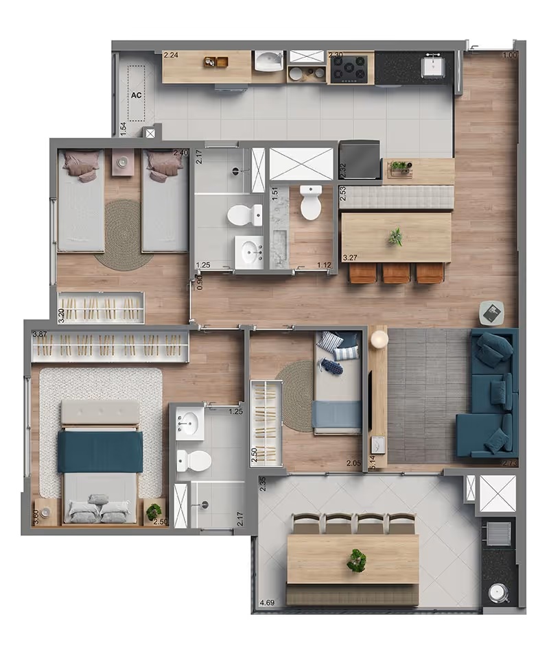 Morumbi Home Resort – Vila Andrade – Pronto Para Morar